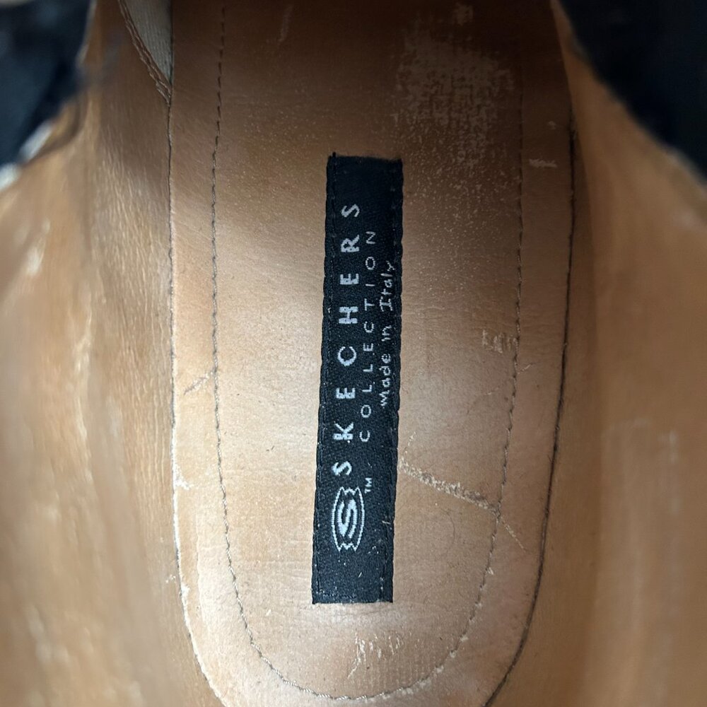 Skechers Leather Vintage Boot with Buckle - Made in Italy - Picture 8 of 13